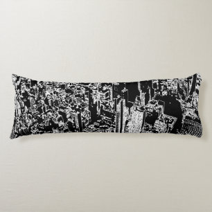 Manhattan designad kroppskudde