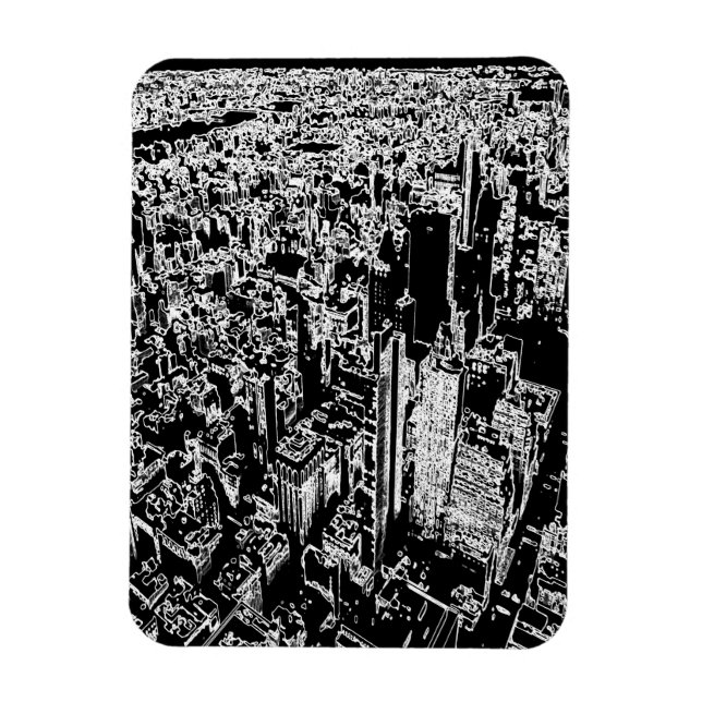 Manhattan designad magnet (Vertikal)