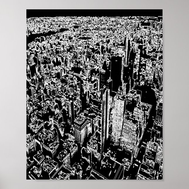 Manhattan designad poster (Framsidan)