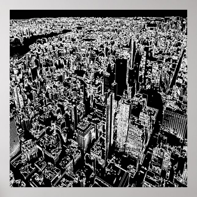 Manhattan designad poster (Framsidan)