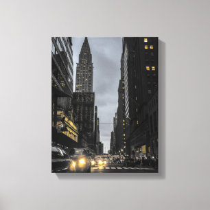 Manhattan Evening Canvastryck