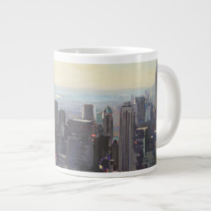 Manhattan från Rockefeller Byggnad 2012 Jumbo Mugg