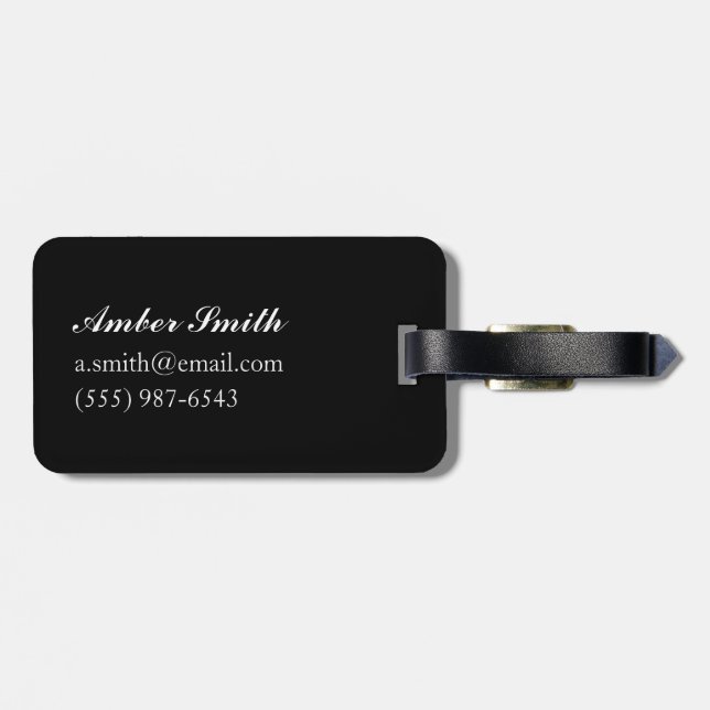 Manhattan från Rockefelleren som bygger 2012 Bagagebricka (Baksida Vågrät)