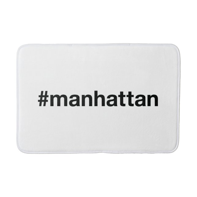 MANHATTAN Hashtag Badrumsmatta (Framsidan)