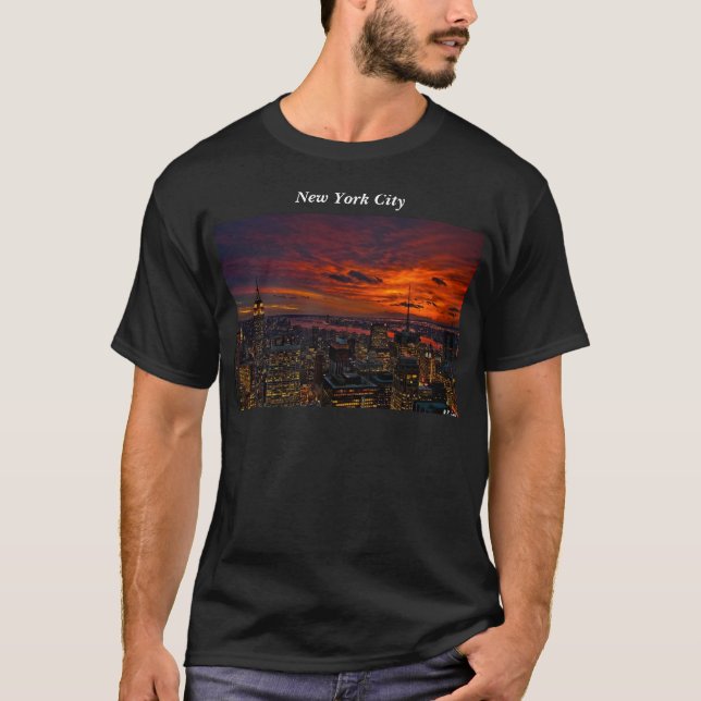 Manhattan himmel t-shirt (Framsida)