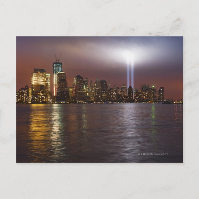 Manhattan horisont 2 vykort (Framsida)