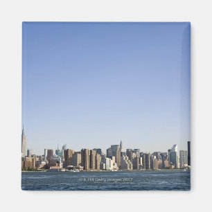Manhattan horisont, New York City, NY, USA Magnet