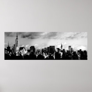 Manhattan horisont poster