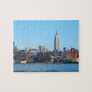 Manhattan horisont som sett från Hoboken, NJ Pussel