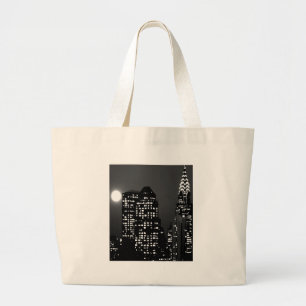 Manhattan horisonter jumbo tygkasse