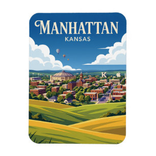 Manhattan Kansas Magnet