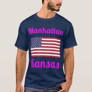 Manhattan Kansas Stylish Prints4 T Shirt