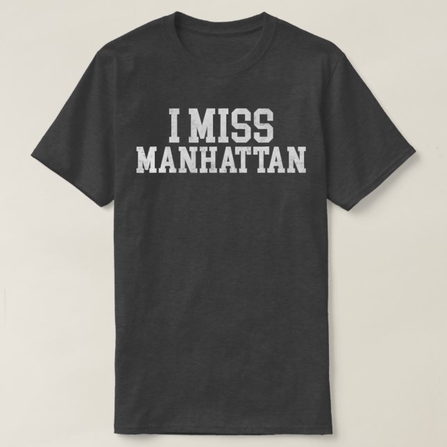 Manhattan Kansas T Shirt (Design framsida)