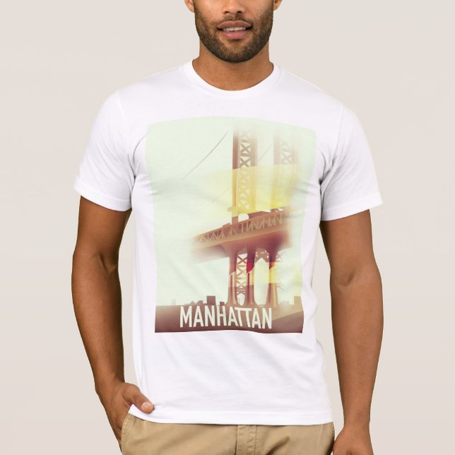 Manhattan kväll t shirt (Framsida)