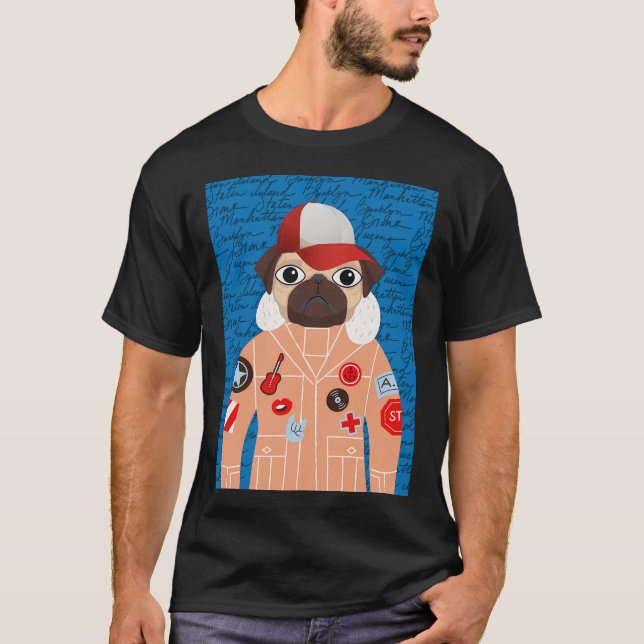 Manhattan-mops T Shirt (Framsida)