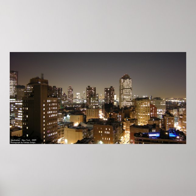 Manhattan, New York, 2009 Poster (Framsidan)
