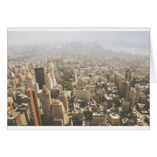 Manhattan New York City Hälsningskort