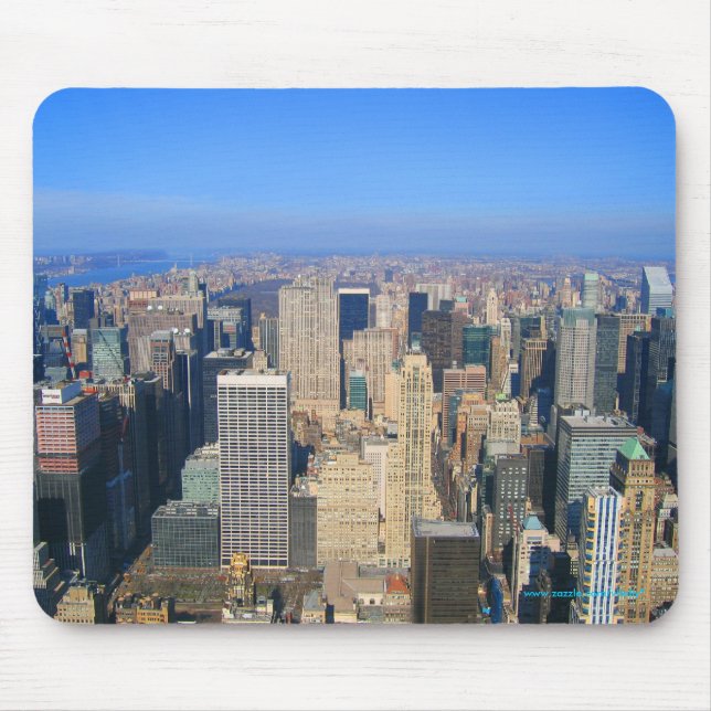 Manhattan New York City mousepad Musmatta (Framsidan)