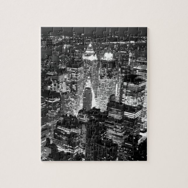 Manhattan New York City Pussel (Vertikal)