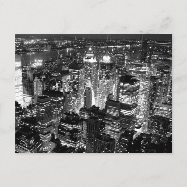 Manhattan New York City Vykort (Framsida)