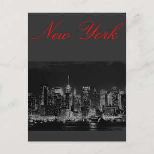 Manhattan New York City vykort