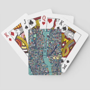 Manhattan New York Karta Casinokort