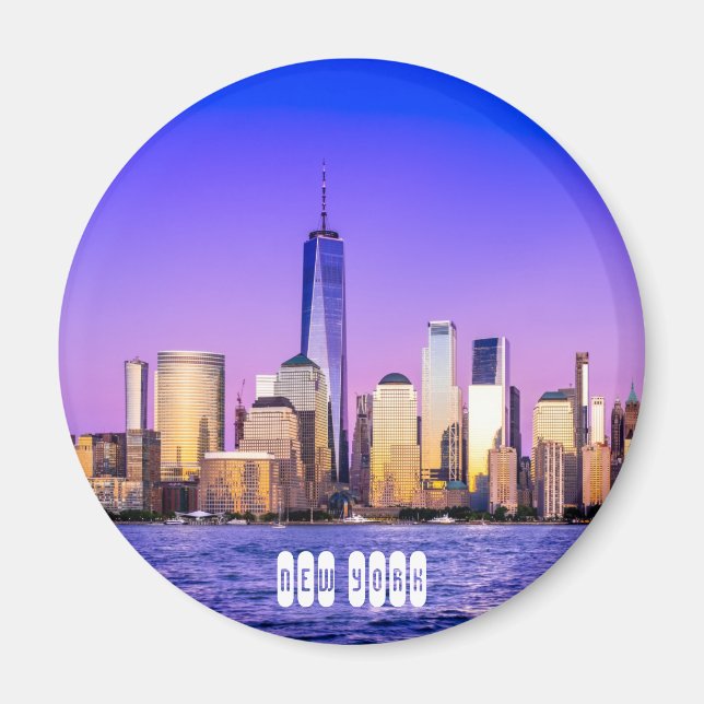 Manhattan, New York Magnet (Framsidan)