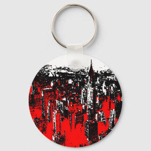 Manhattan New York Nyckelring