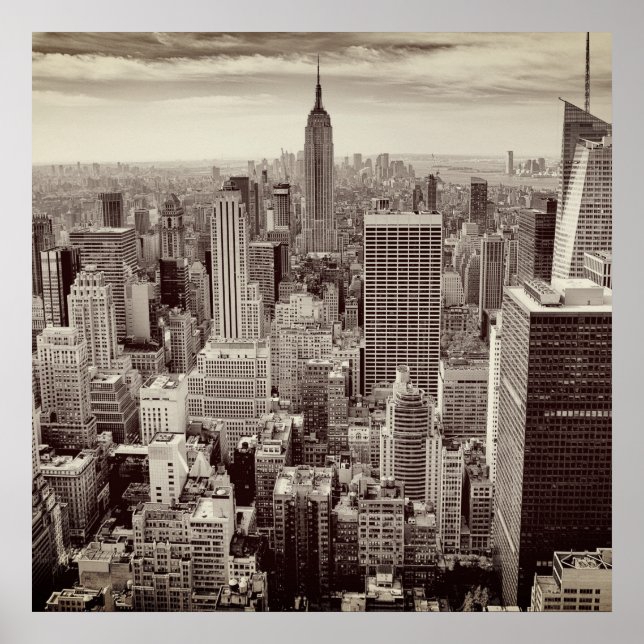 Manhattan, New York (panorama) Poster (Framsidan)