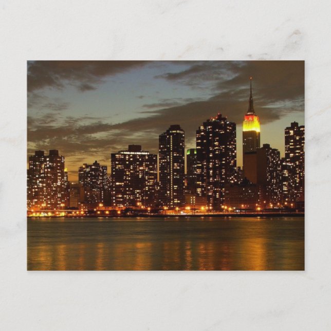 Manhattan, New York-vykort Vykort (Framsida)