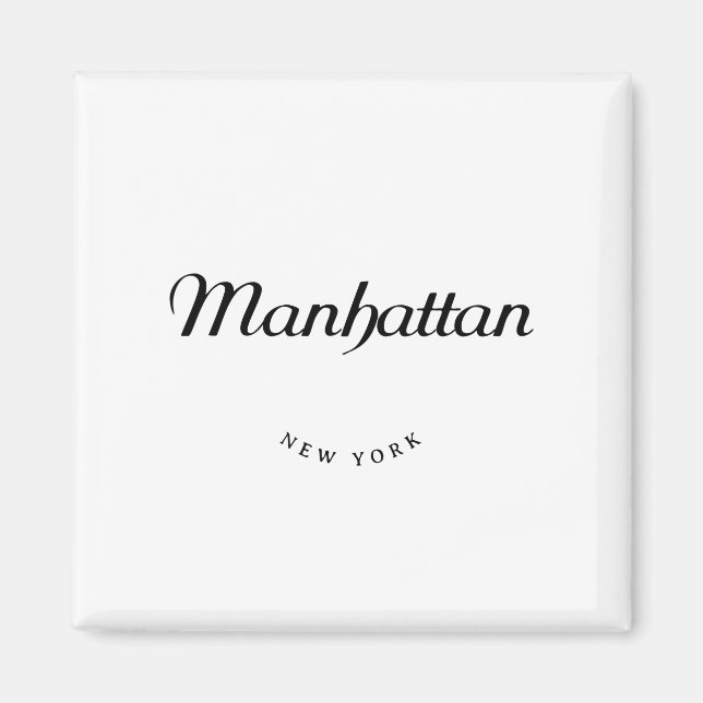 Manhattan NY Magnet (Framsidan)