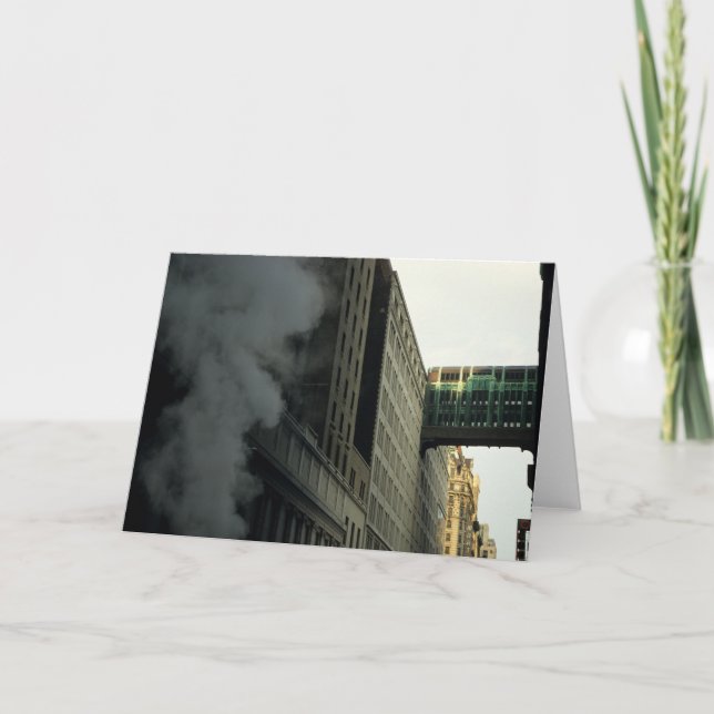 Manhattan Overpass Kort (Framsida)