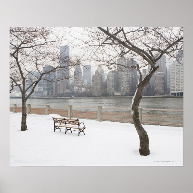 Manhattan på Winter Poster (Framsidan)