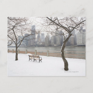 Manhattan på Winter Vykort