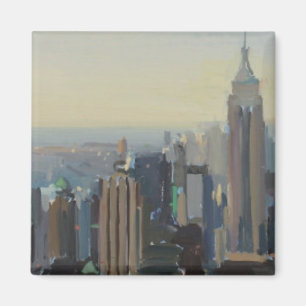 Manhattan panorama 2012 magnet