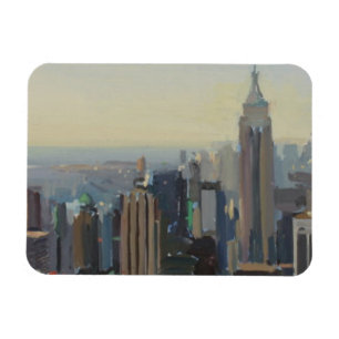 Manhattan panorama 2012 magnet