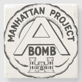 Manhattan Project Badge Stenunderlägg
