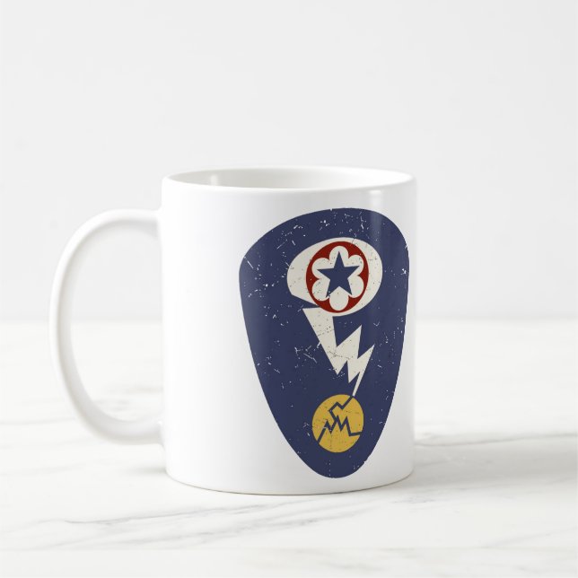 Manhattan Project Insignia Los Alamos, Nuclear WW2 Kaffemugg (Vänster)