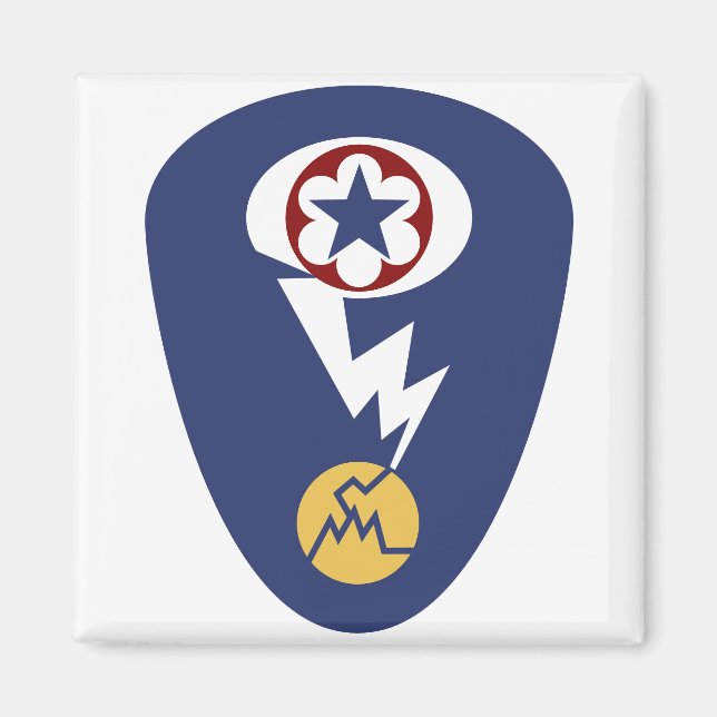 Manhattan Project insignia Magnet (Framsidan)