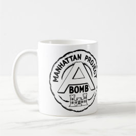 Manhattan Project Los Alamos, Nuclear WW2 Kaffemugg