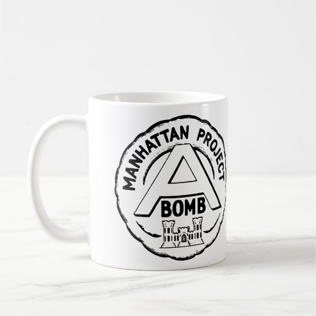 Manhattan Project Los Alamos, Nuclear WW2 Kaffemugg (Vänster)
