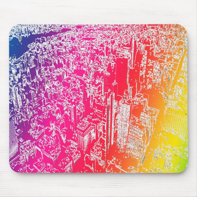 Manhattan rainbow musmatta (Framsidan)