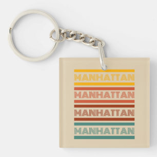 Manhattan Retro Stil Anpassningsbar Text