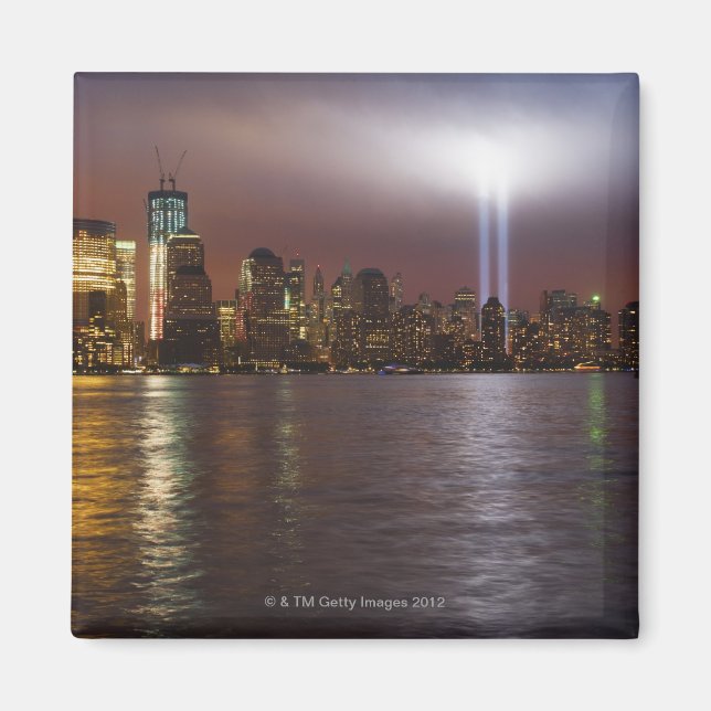Manhattan Skyline 2 Magnet (Framsidan)