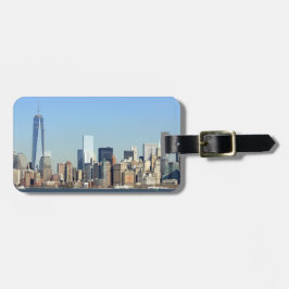 Manhattan Skyline New York City Bagagebricka