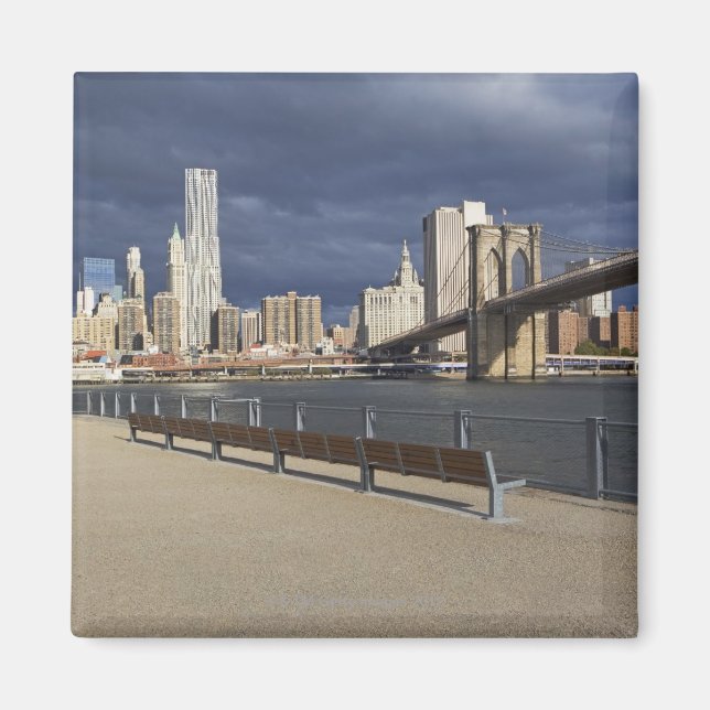 Manhattan skyline, New York City Magnet (Framsidan)