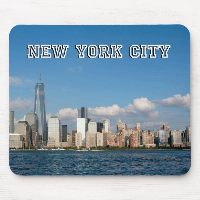 Manhattan Skyline New York City USA Musmatta (Framsidan)