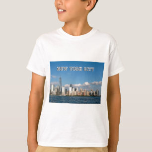 Manhattan Skyline New York City USA T Shirt