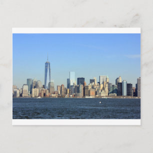 Manhattan Skyline New York City Vykort