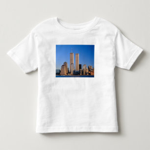 Manhattan Skyline och Hudsonfloden, New York, 2 T-shirt